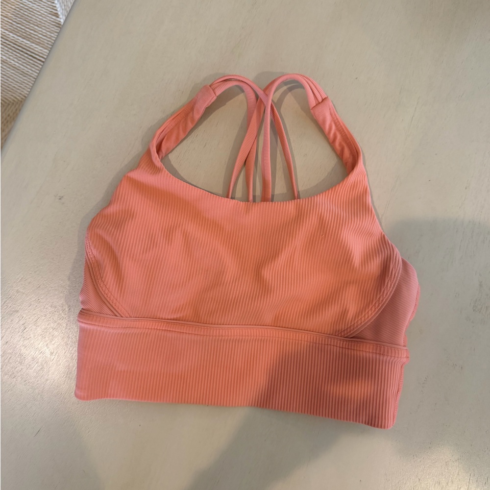 Lululemon energy longline Ribbed Sports Bra